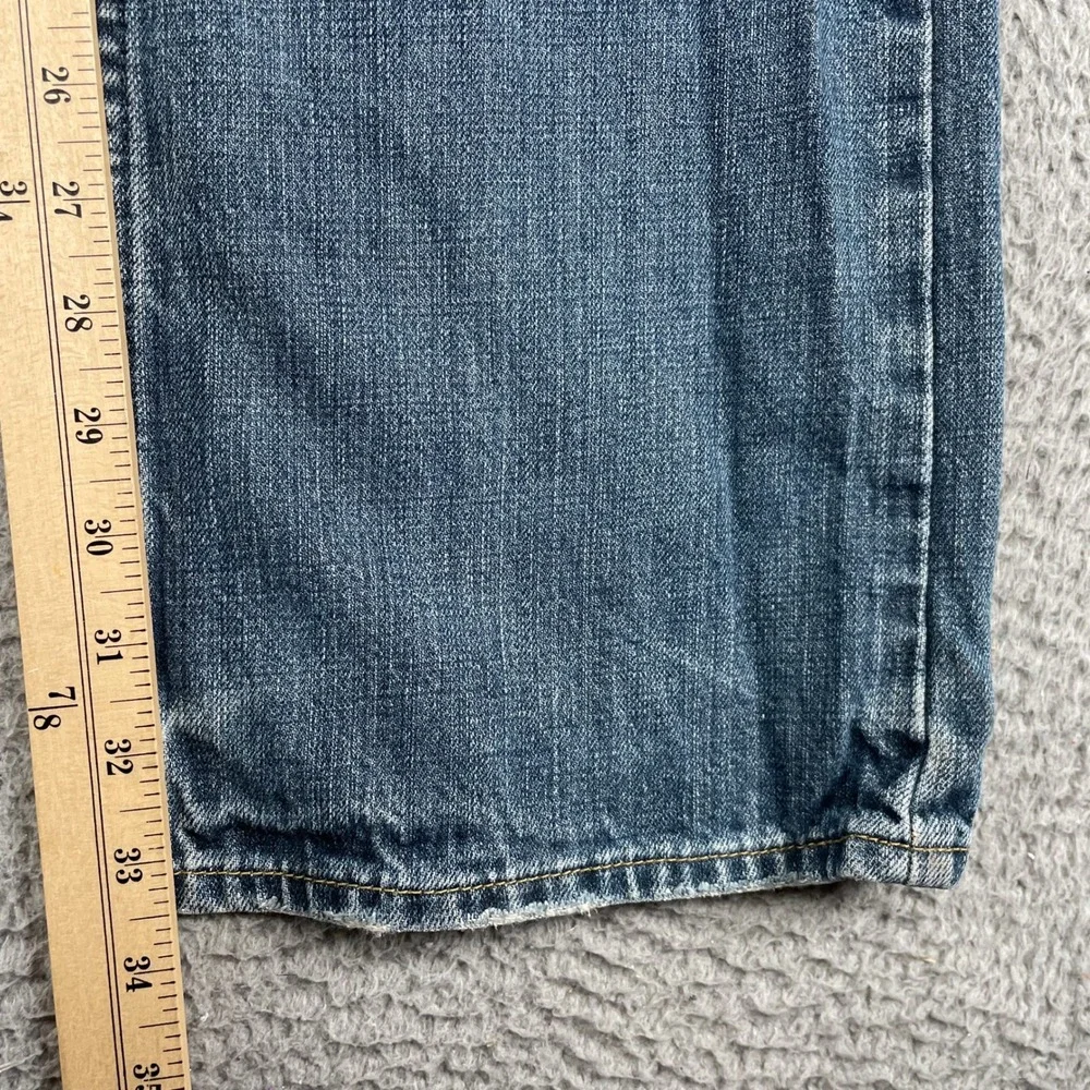 American Eagle Jeans Mens 36x34 Blue Original Straight Regular Fit Casual Denim